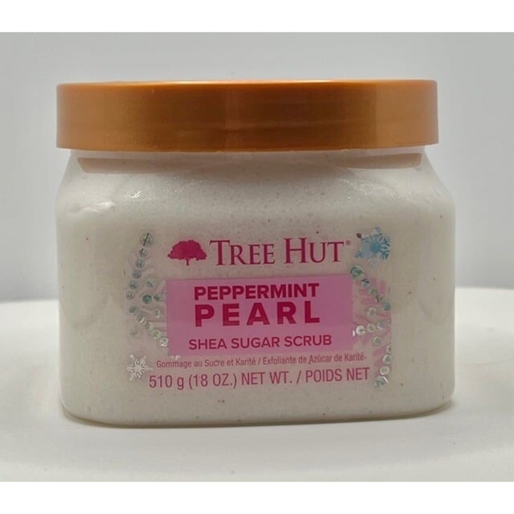 Tree‎ Hut Peppermint Pearl Shea Sugar Scrub ~ (Seasonal) NEW